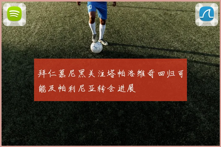 拜仁慕尼黑关注塔帕洛维奇回归可能及帕利尼亚转会进展